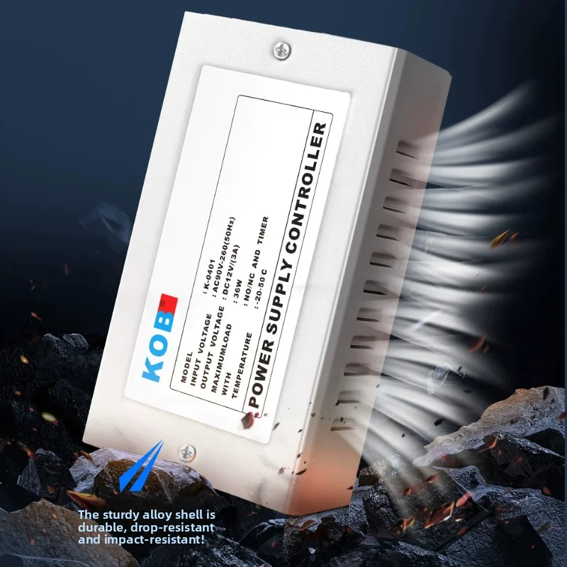 KOB Access Control Power Suppl - огляд і ціна Access Control Power Supply 12V 5A