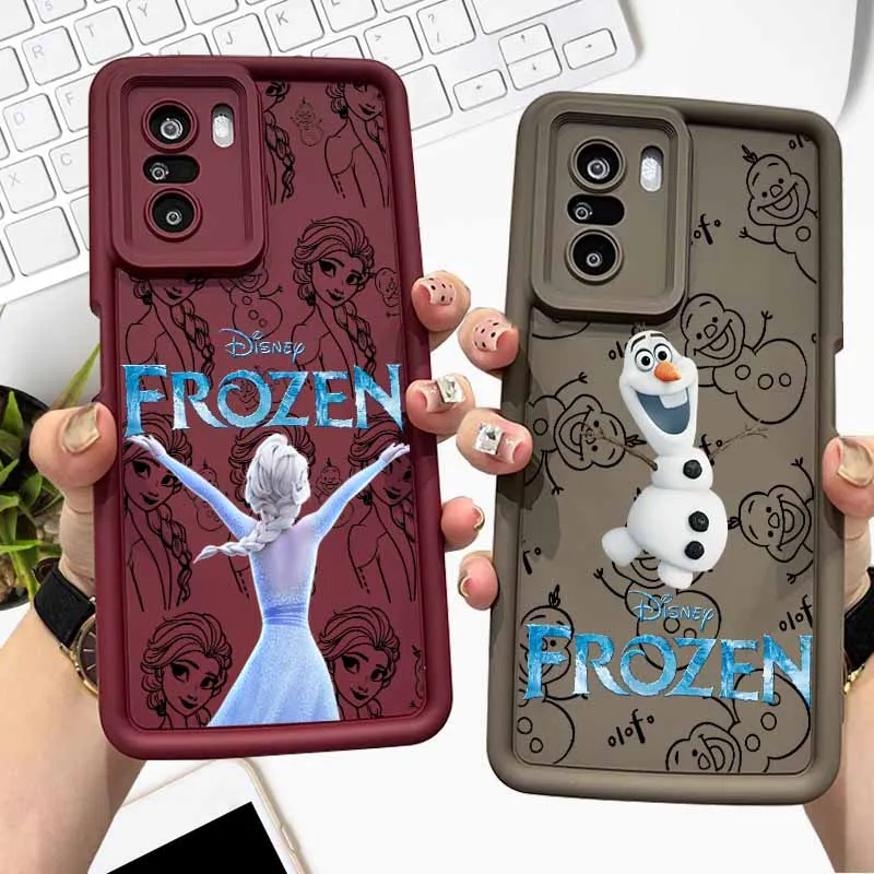 ديزني إلسا الأميرة المجمدة ل Redmi ملاحظة 14 13 12 11 10 برو زائد 11S 11T 11E 12T 12R 13R 4G 5G العين سلم جراب هاتف #5