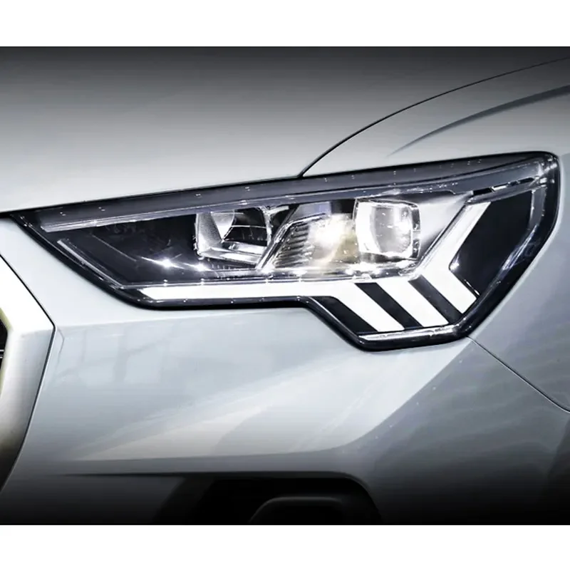 LED Car Daytime Running Light Headlight Upgrade Replacement for Q3 2019 2020 2021 2022 2023 2024 Upgrade Headlight Modify