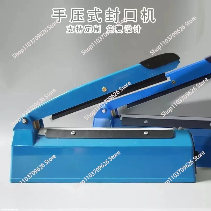 12 Inch Hand Pressure Heat Sealer, SANQ Manual Impulse Food Bag Packaging Sealing Machine EU Plug