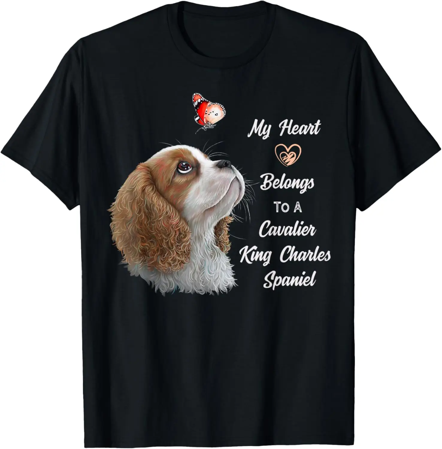 Cavalier King Charles Spaniel Shirt, dog mom, dad gift T-Shirt