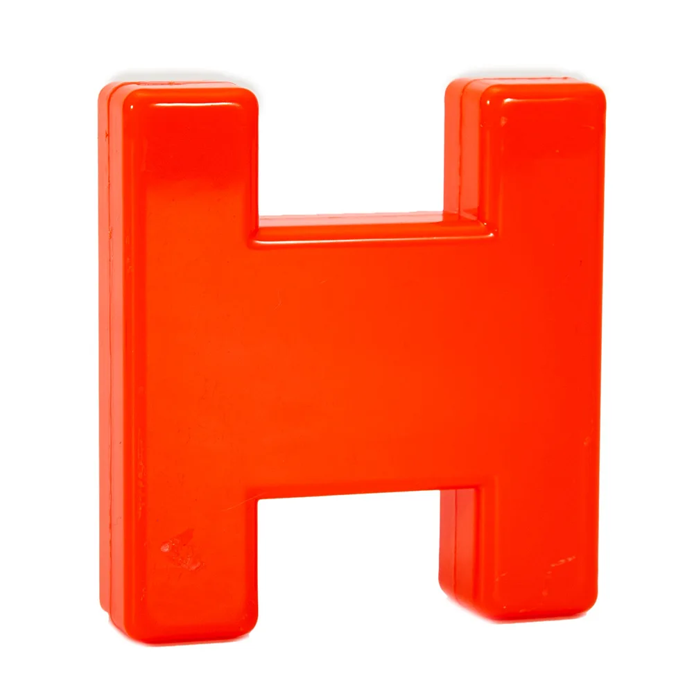 

1pcs ABS H BlocK Marker Line Winder Orange H Marker High-quality Materials 60x55x10mm H Block Marker Moulded Plastic