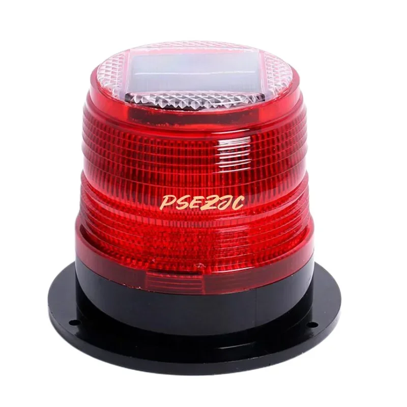 Household Multifunctional Magnetic Suction LED Solar Warning Light Vehicle Mounted Night Traffic Obstacle Strobe Signal Light