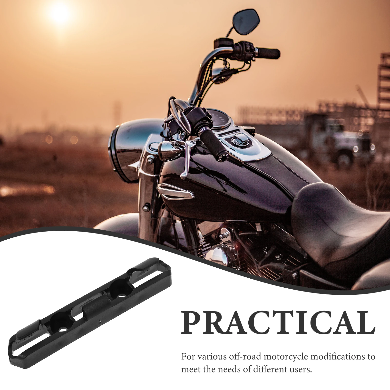 

Motorcycle Oil Pipe Clamp Brake Line Guide Shifter Cable Buckle Housing Clip Tube Black PP Material Easy Installation KTM01 Fork