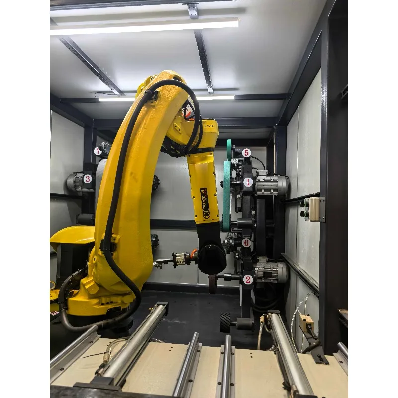 آلة طحن تلميع المعادن الأوتوماتيكية للنحاس / الألومنيوم / سبائك الزنك