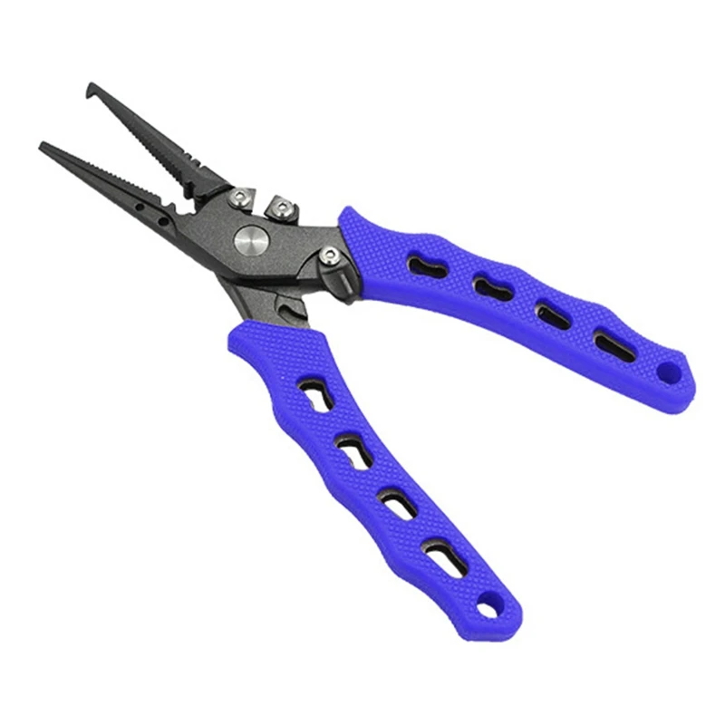 

Fishing Plier Upgraded Muti-Function Fishing Plier Fishing Gear Fishing Gifts for Men Father Stainless Steel Hand Tool