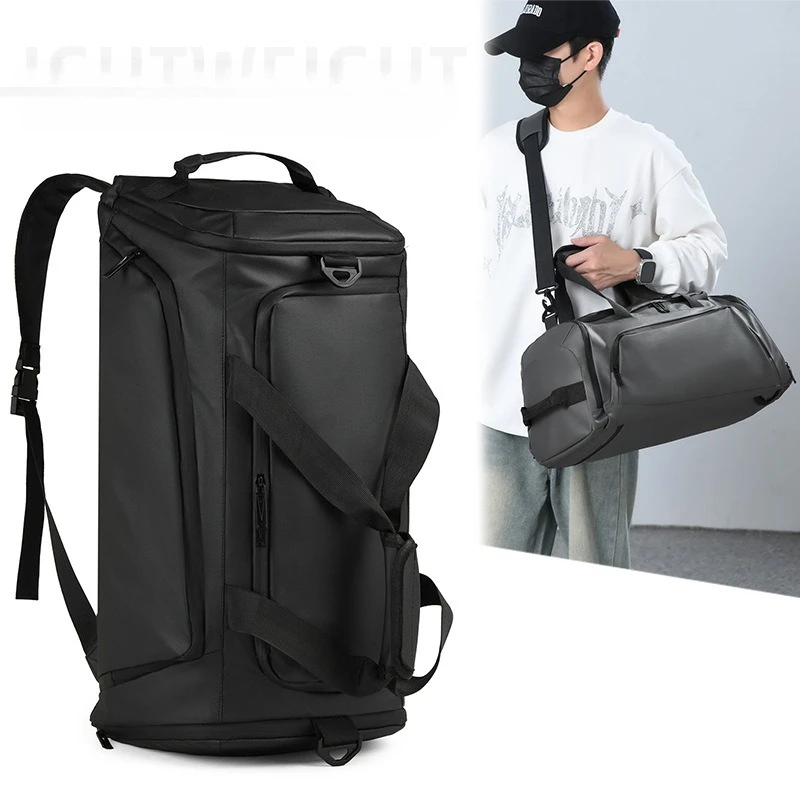 

New dry-wet separation fitness training bag waterproof travel bag portable multifunctional men's travel bag luggage