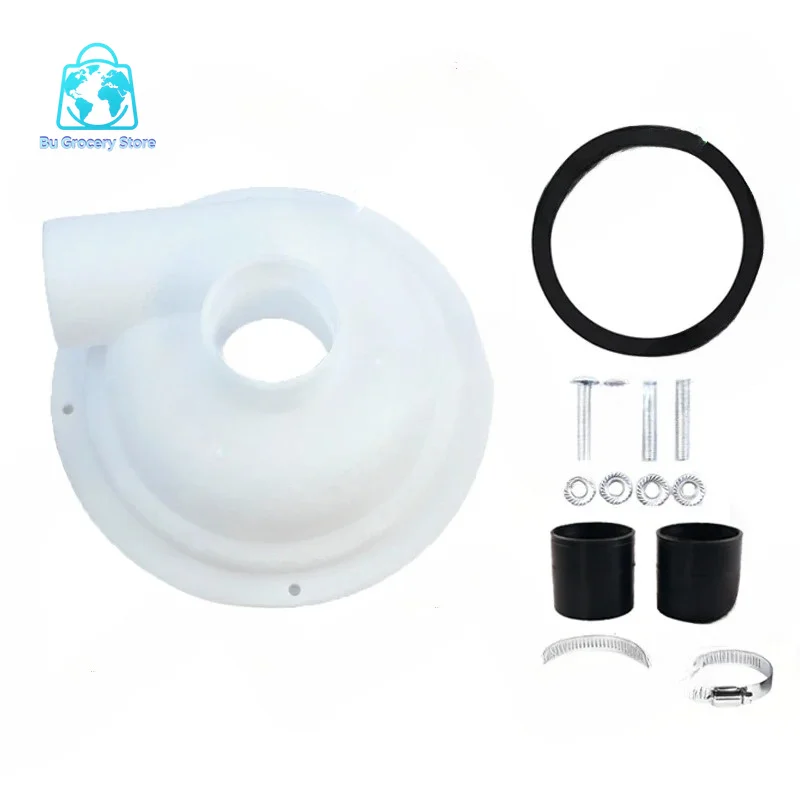 50 Inner Diameter Small Cyclone Separator Dust Collector Putty Powder Grinding Vacuum Cleaner Collection Bucket Dust Removal
