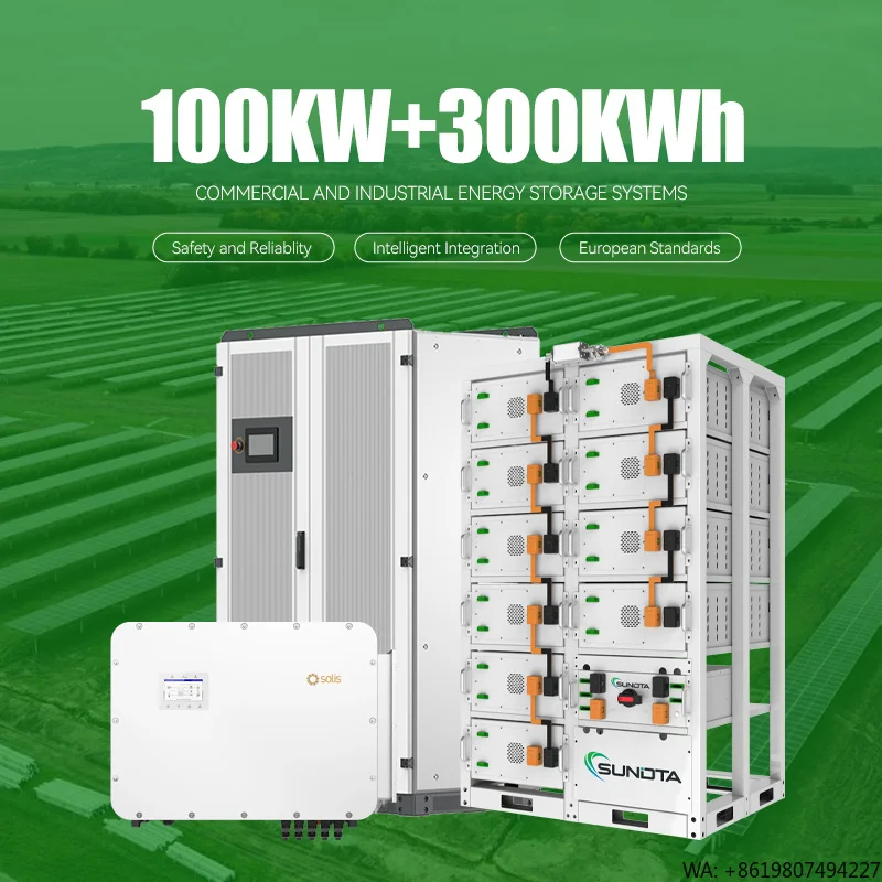 SUNDTA Complete 100KW Hybrid Solar System 200KWh 300KWh Battery Off Grid Home Solar Power Solution
