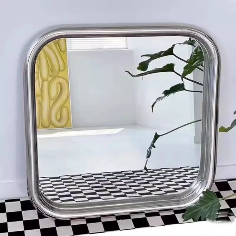 Wall Mounted Vanity Mirror Sink Wear Resistant Mirrors Makeup Durable Waterproof Moisture Proof Bathroom Fixture Home Household