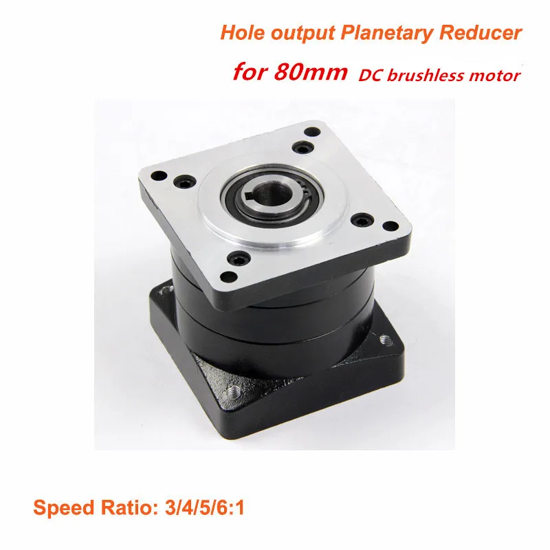 3:1 4:1 5:1 6:1 lubang peredam planet output untuk 80mm DC motor tanpa sikat