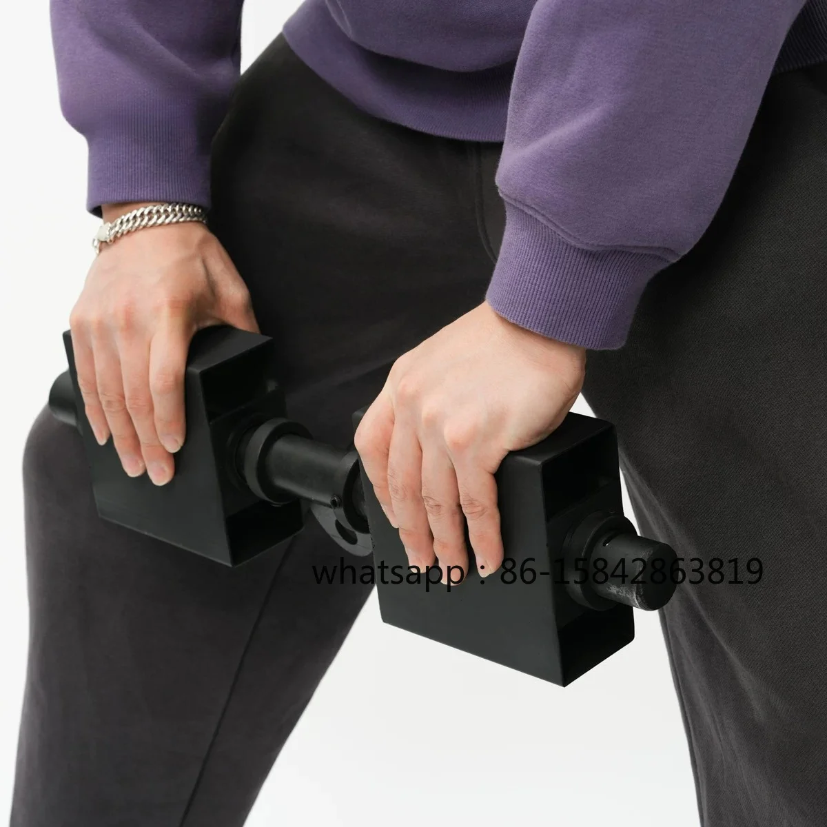 Rotatable Pinch Block for Two-Hand Workout, Professional Gear for Rock Climbing Finger & Grip Training