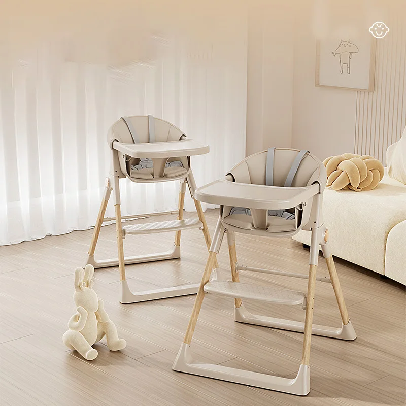 

Многофункциональный детский обеденный стул для младенцев 0-12 месяцев, складной стул для домашнего использования для роста и кормления детей