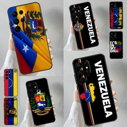 Etui z herbem wenezuela do Samsung Galaxy S22 S23 Ultra S9 S10 Plus Note 10 20 Ultra S20 S21 FE miękka okładka