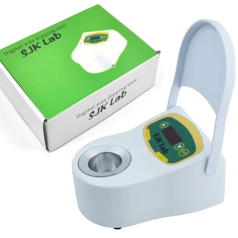 1 Set Dental SJK Lab Digital Wax Dipping Unit Dental Single Pot Wax Heater Lab Equipment