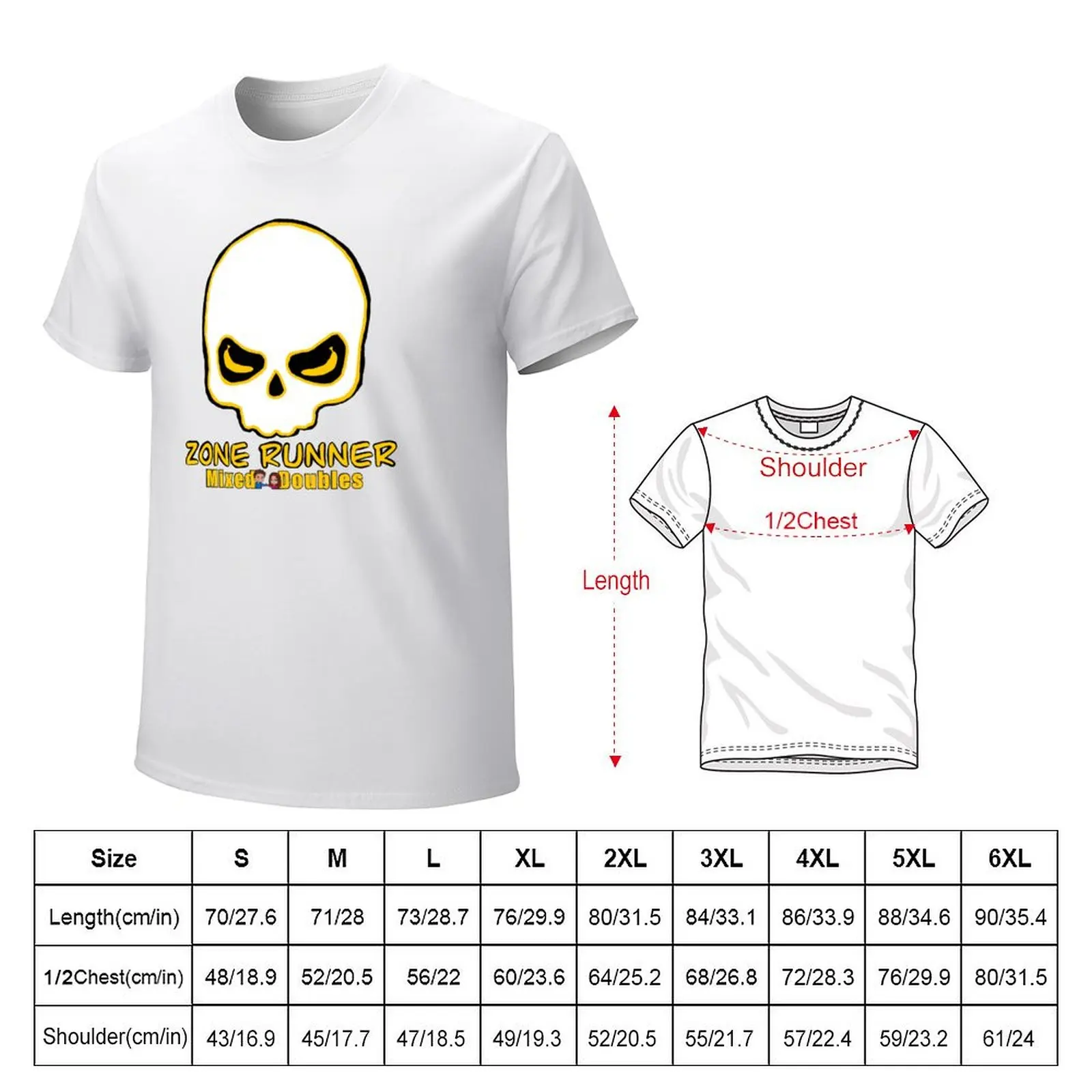 Zone Runner by MsWhatever T-Shirt korean fashion customs plus size tops Short sleeve tee oversized t shirt men