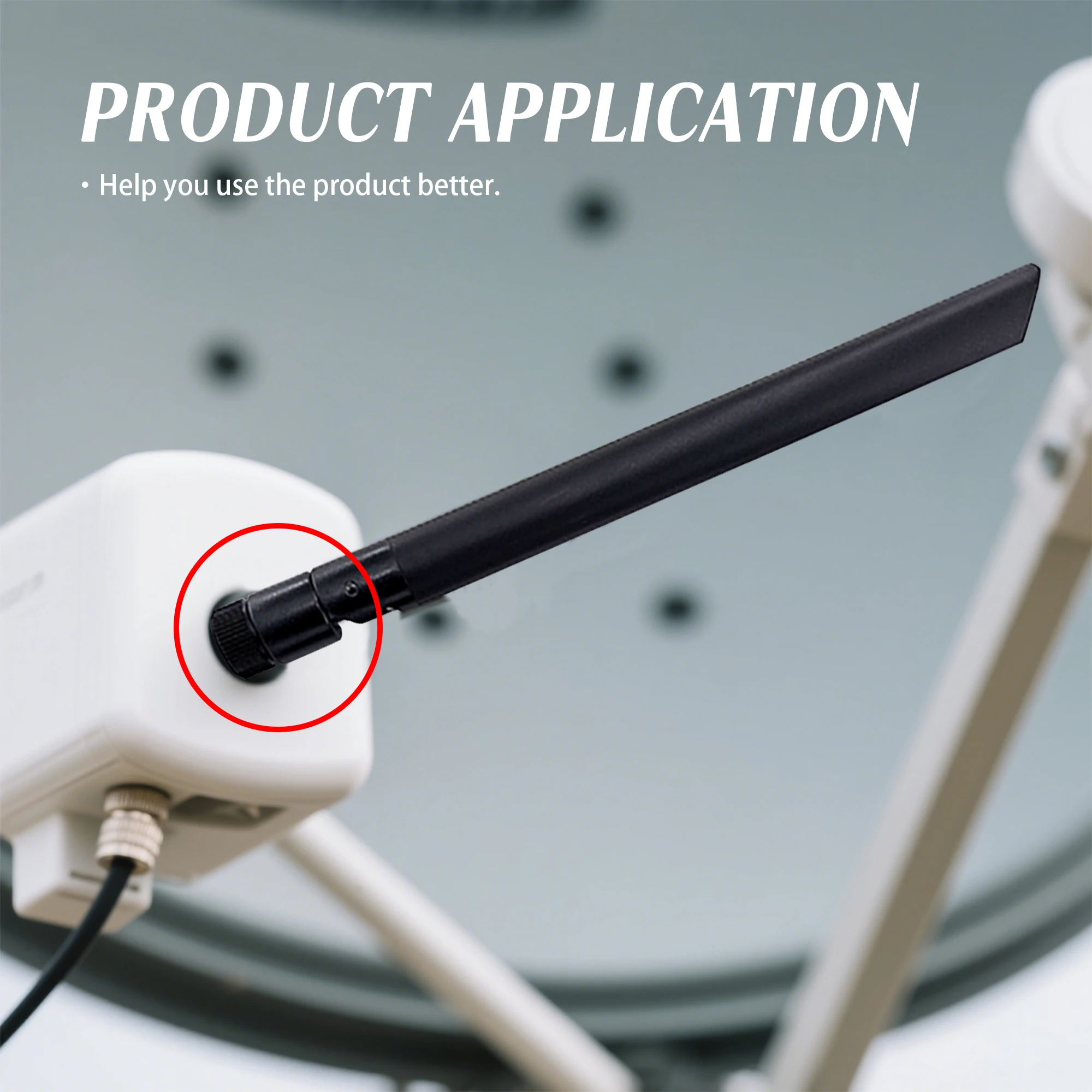 2PCS ODM 2.4GHz UHF VHF TX2400-JKD-20 Omnidirectional LORA Antenna Outdoor RF Antenna For Broadband Communications