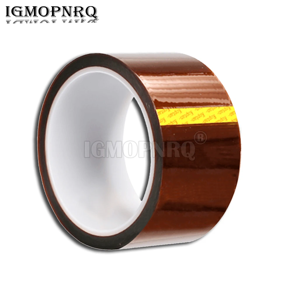 33meter x 5-50mm High Temperature Polyimide Tape Heat Resistant Insulation Polyimide Film Adhesive Tape 3D printertape 15mm 20mm