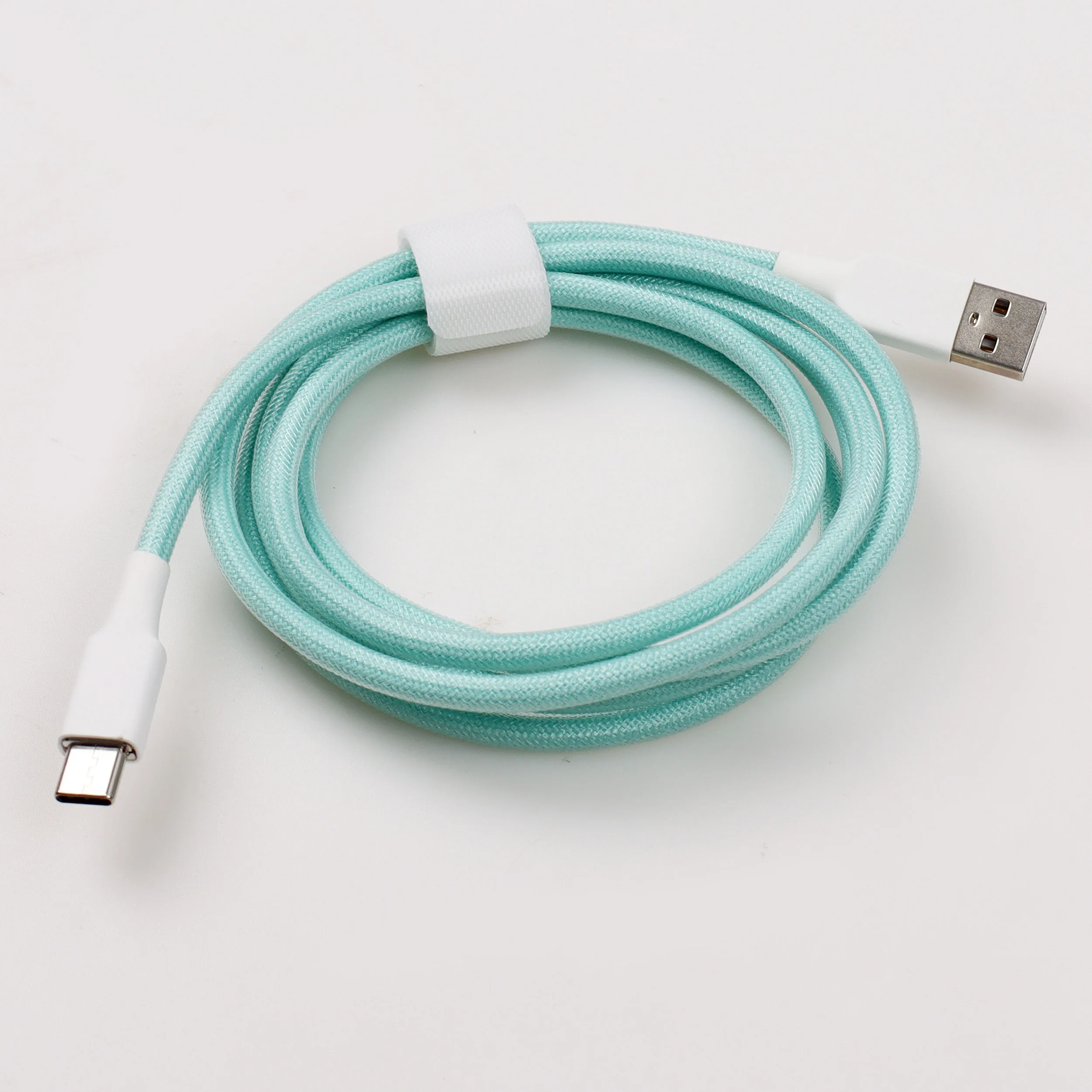 1.5M Straight Cable with USB to Type C Connector Data Wire for Mechanical Keyboard