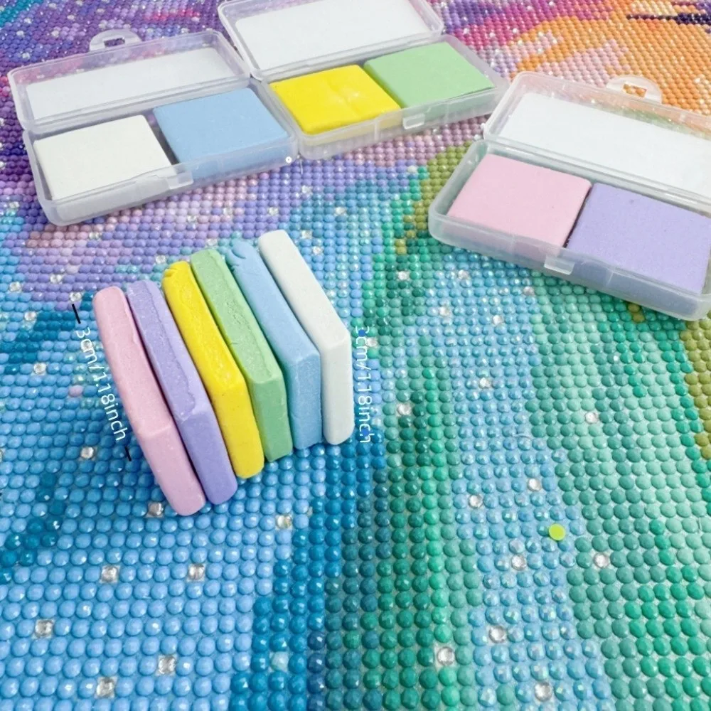 1/2PCS Silicone Diamond Painting Clay Cross Stitch DIY Embroidery Accessories Diamond Art Putty Clay Enduring Stickiness