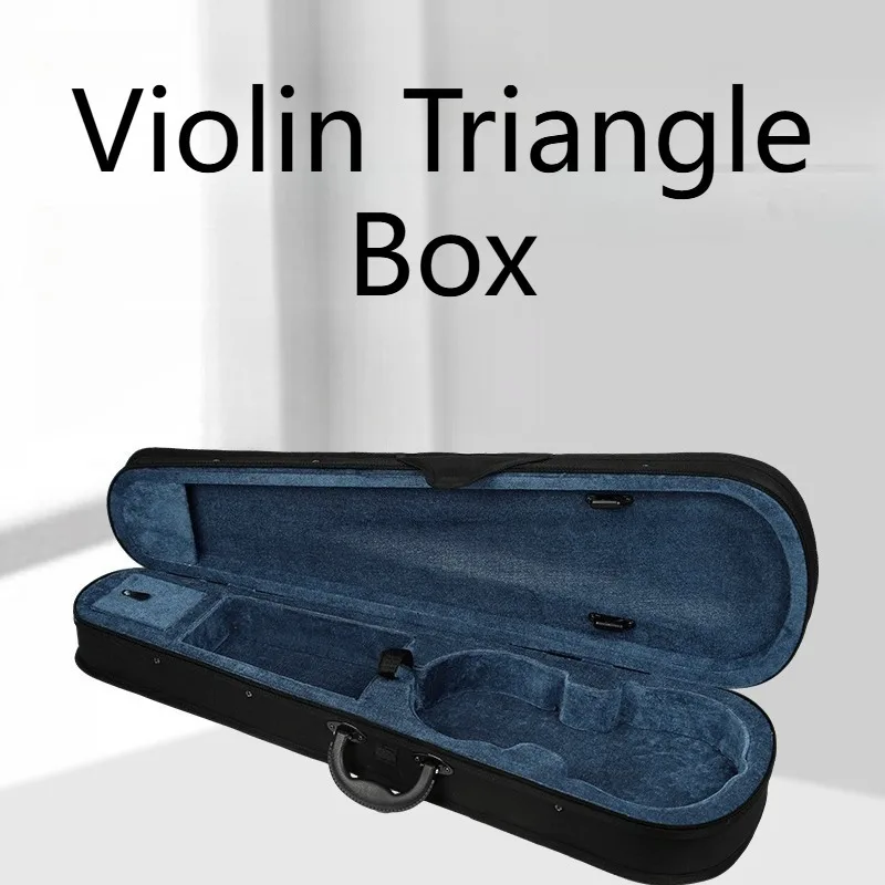 Professional Multi-size Violin Case Excellent Craftsmanship Triangular Backpack Violin Case Portable Musical Instrument Cases