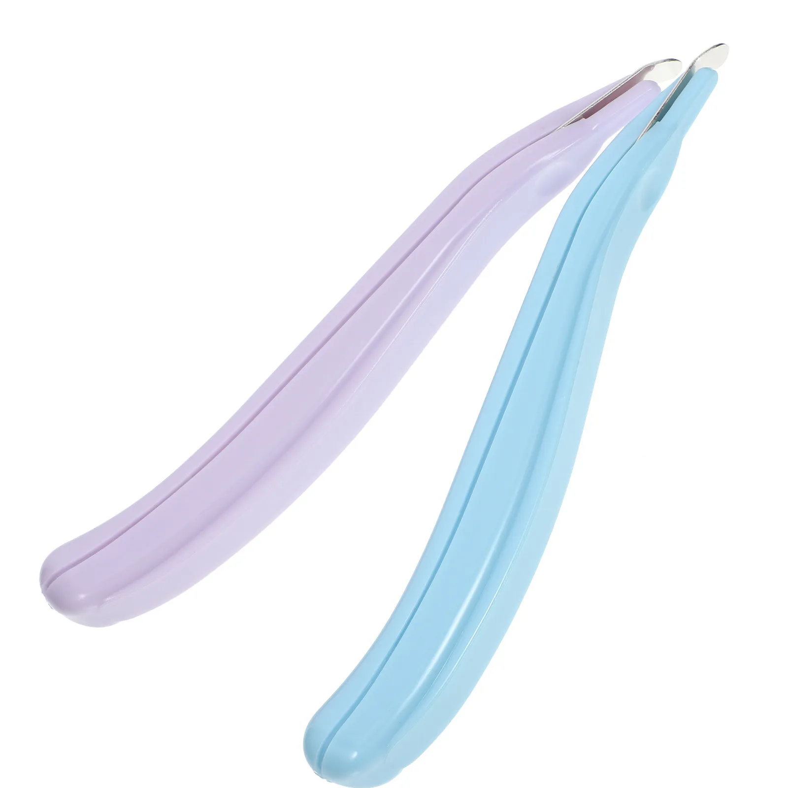 

2Pcs Light Blue Purple Staple Remover Stick Ergonomic Staple Puller for Office School Home Multi-Use Labor Saving Heavy Duty
