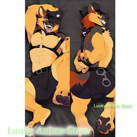 Dakimakura Anime Rex (bad dragon) Double Sided Print Life-size Body Pillow Cover
