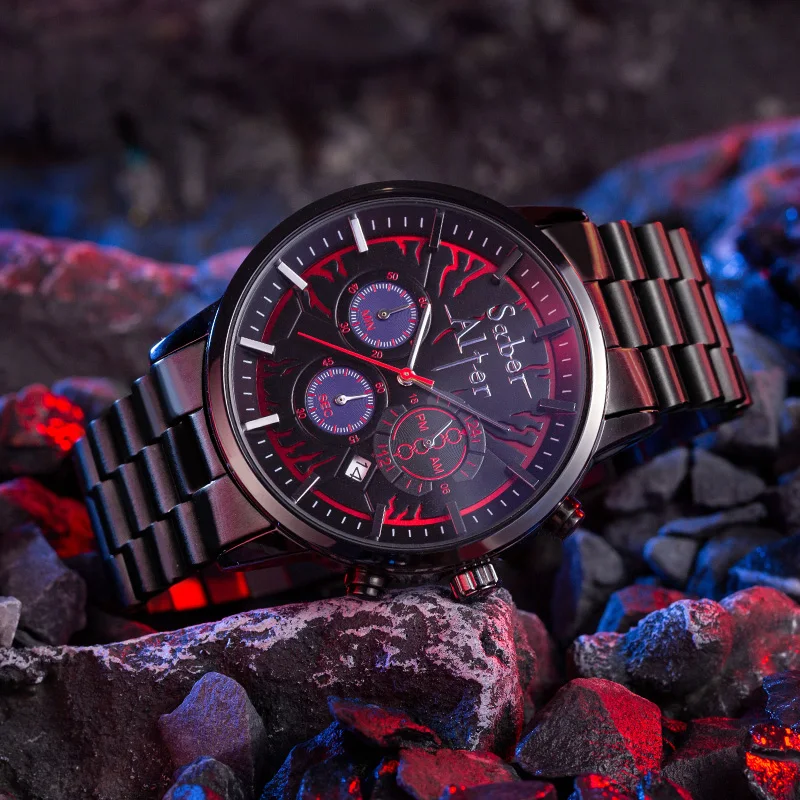 Fate Stay Night Heaven's Feel Waterproof Watch Saber Alter Anime