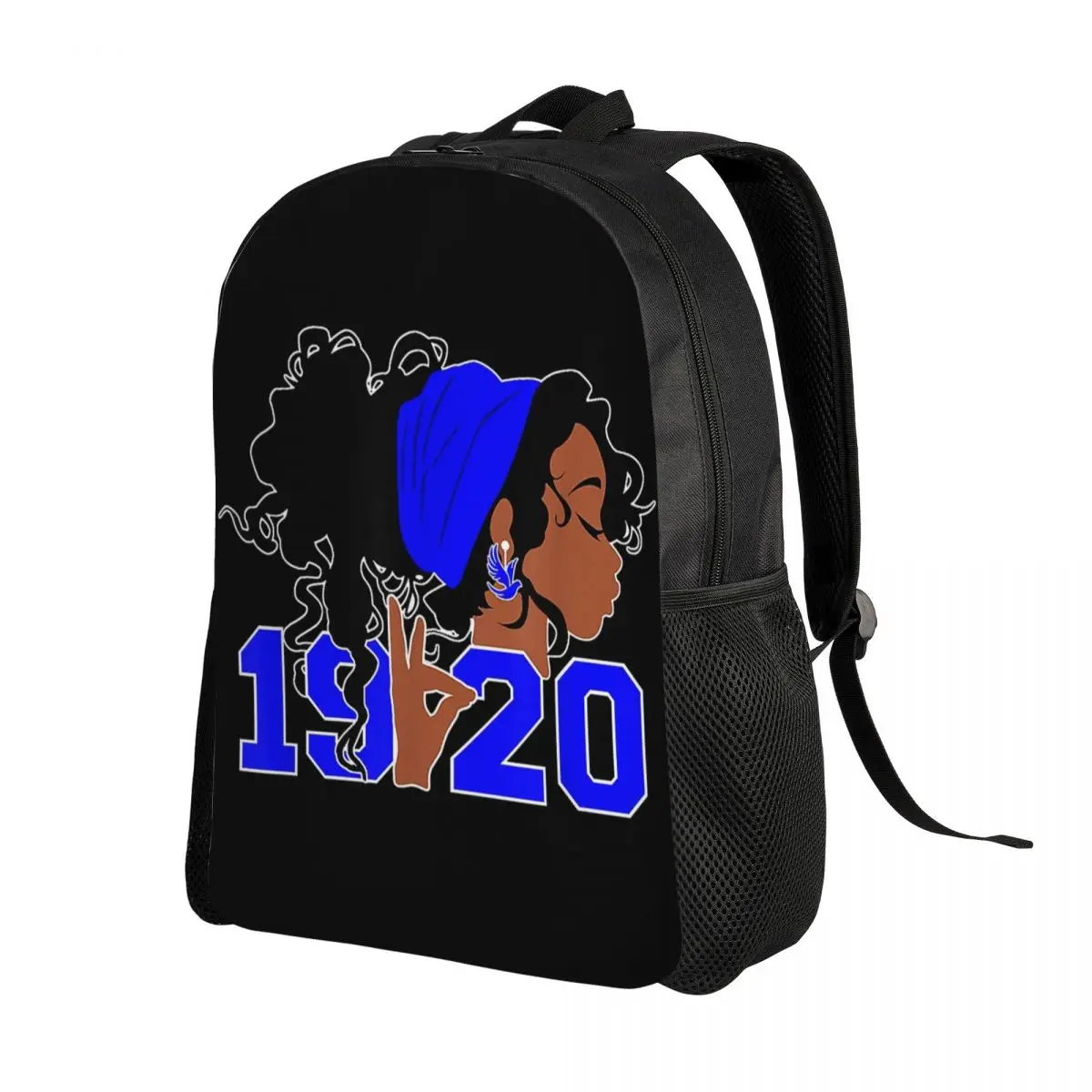 Zeta Phi Beta mochilas con estampado 3D para niñas y niños, bolsas de viaje escolares para hombres y mujeres, bolsa de libros para computadora portátil de 15 pulgadas