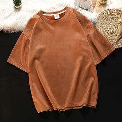 11 Colors L-4XL 150KG Plus Size Tops Basic T Shirt for Women Summer New Short Sleeve Outwears Large Sizes Women's Clothing Y2K