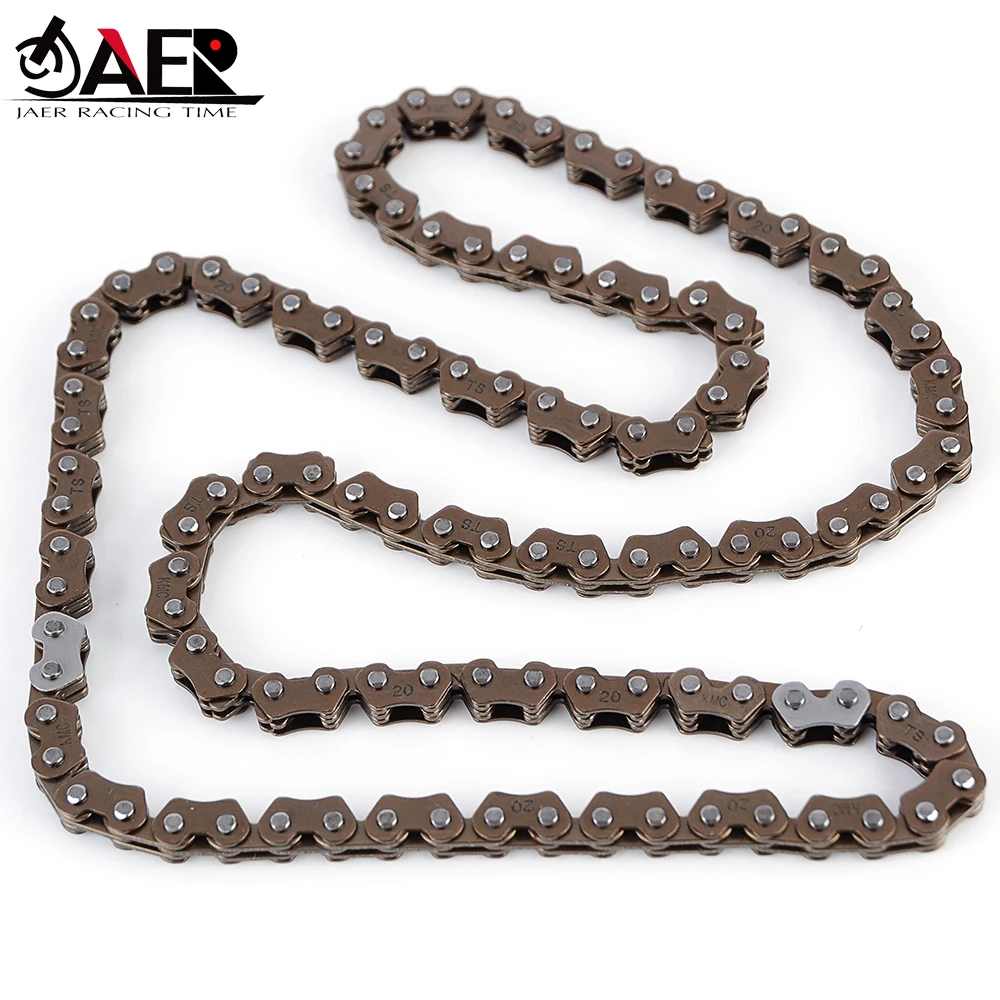 94591-51110 Crankshaft Cam Timing Chain for Yamaha XVS125 XVS250 Drag Star Bruin Grizzly Kodiak 350 2WD 4WD Hunter 94591-87110