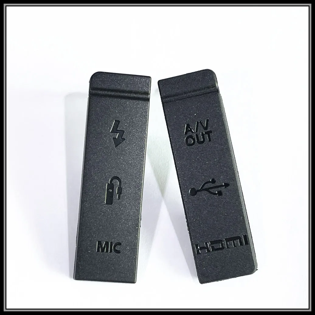 غطاء سفلي مطاطي لباب كانون ، USB ، HDMI DC ، في ، فيديو خارج ، EOS ، علامة 5D II ، 5DII ، 5D2 ، جزء إصلاح كاميرا رقمية ، جديد
