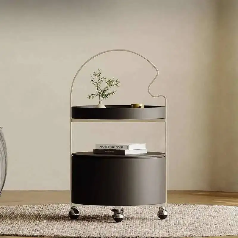 

Nordic Italian Design Coffee Table Modern Simple Luxury Side Table Space Saving Mesa De Centro Sala Living Room Furniture