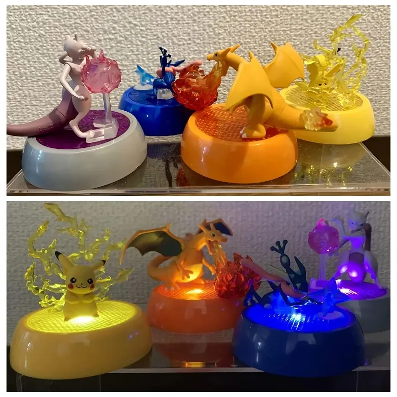 

Коллекционные игрушки-сюрпризы Pokemon: фигурки с LED-подсветкой — Акватилус, Драгонит, Гардевир, Генгар. Модели-куклы, игрушки для коллекционирования, декоративные украшения.