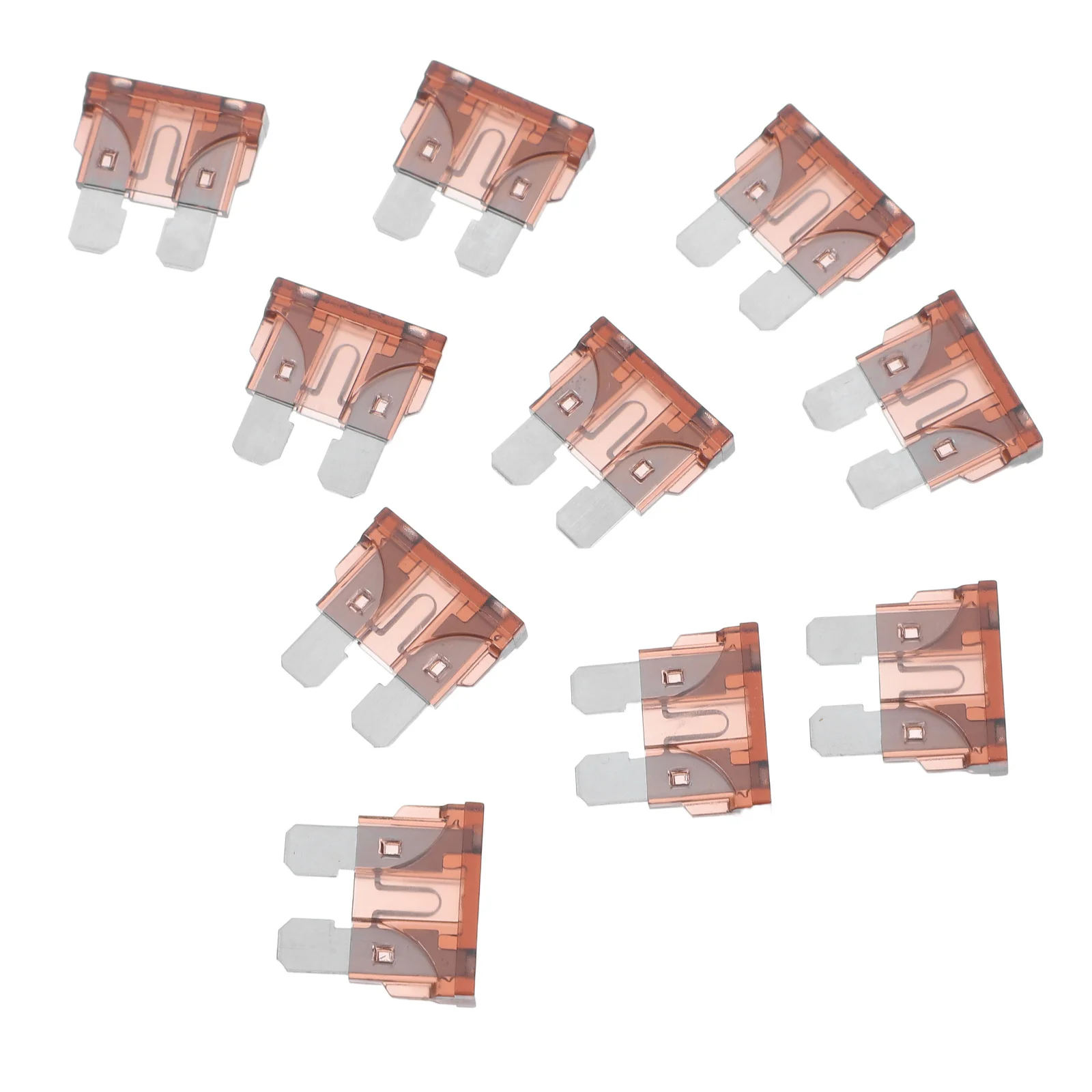 

10pcs 7.5A Fuse Car Truck Auto Electrical Protection 7.5 Amp Kit Zinc Alloy Amp Color-Coded Set For Suv Boat 32V