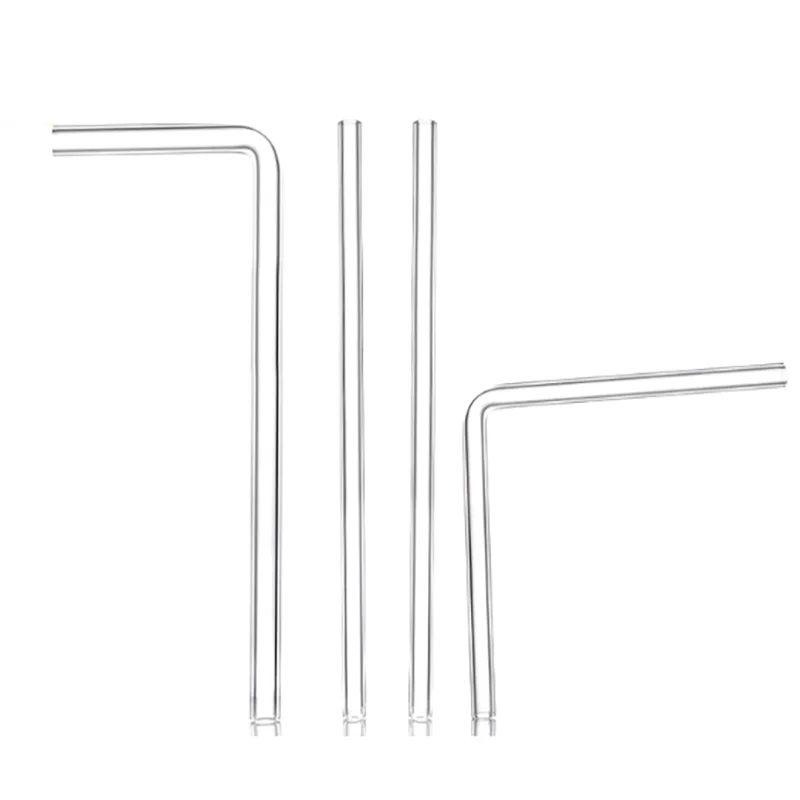 1PCS Glass conduit 90 degree bent tube L-shaped straight tube high borosilicate glass experiment connection air conduit