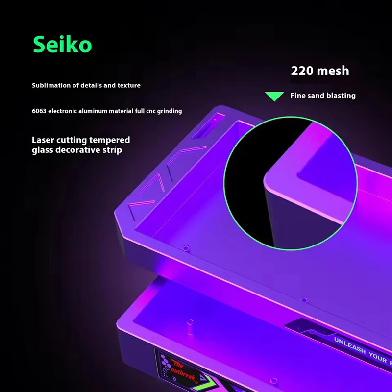 PIIFOX Walker68 Keyboard Mekanis Berkabel Sakelar Magnetik Aluminium 0,125MS 0,01RT 8000Hz Keyboard Game E-sport PC Kustom