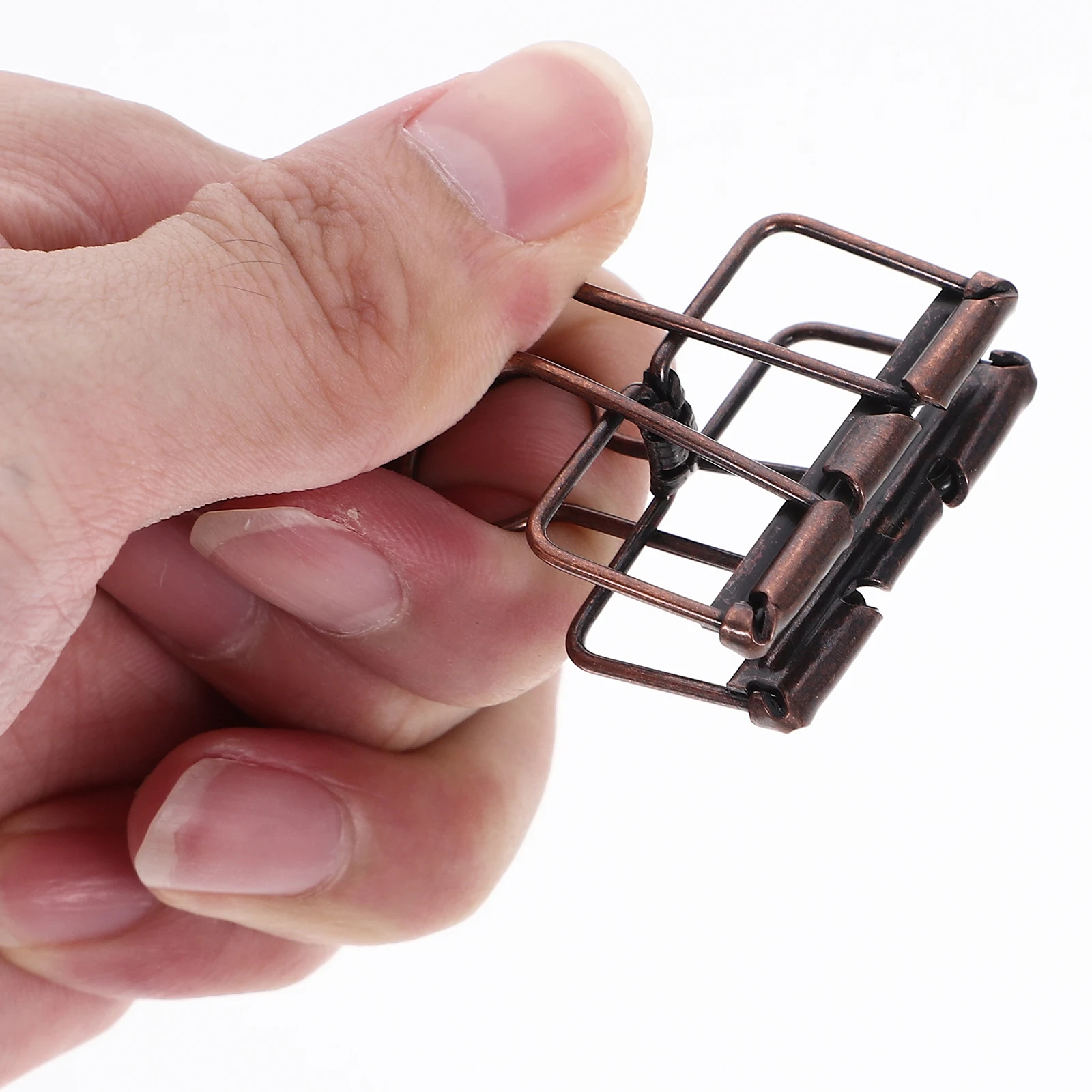 

10 Pcs Hollow Dovetail Clip Paper Clips Page Holder Binder Clamps Alloy Office Supply