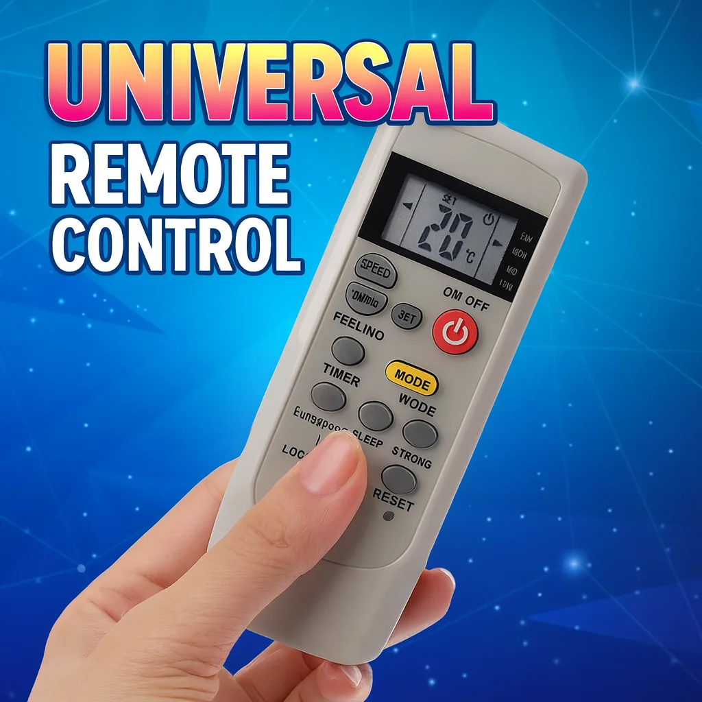 Universal Air Conditioner Remote Control YKR - I/010E, YKR - I/001E - Replacement Controller for AUX, Erisson, ROLSEN AC Units