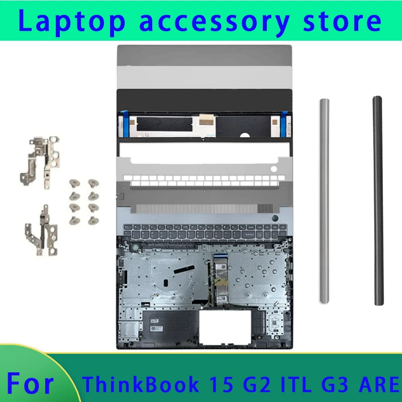 

suitable for Thinkbook 15 G2 ITL 15 G3 ARE laptop LCD screen top cover, front panel, palm rest bottom shell, hinge cover hinge