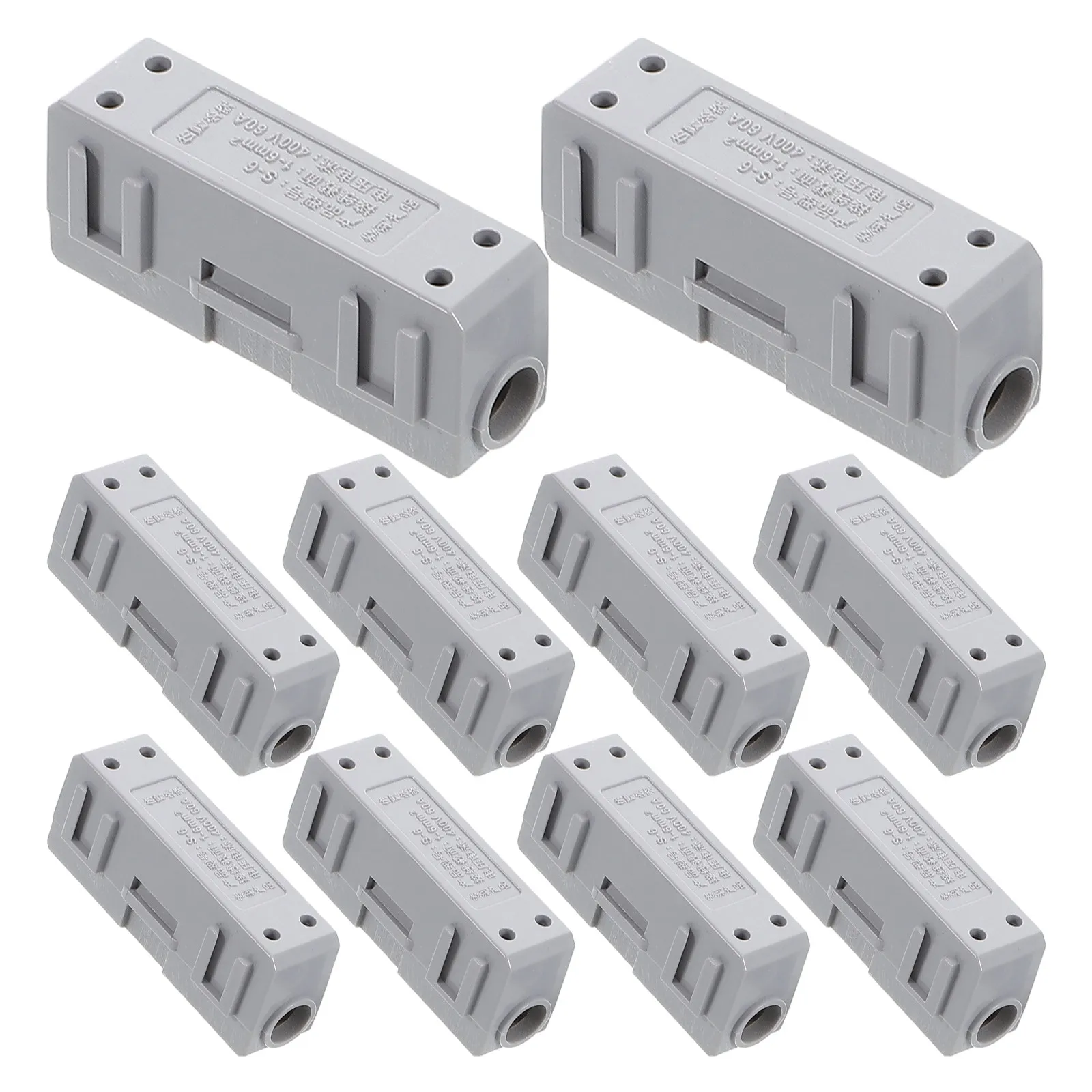 10Pcs Mini Quick Disconnect Wire Connectors Secure Reliable Splicing Terminal with Protective Cover Seamless Crimp-Free