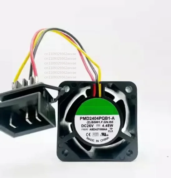For SUNON PMD2404PQB1-A Inverter Cooling Fan DC 26V 4.48W 40x40x28mm 3-Wire