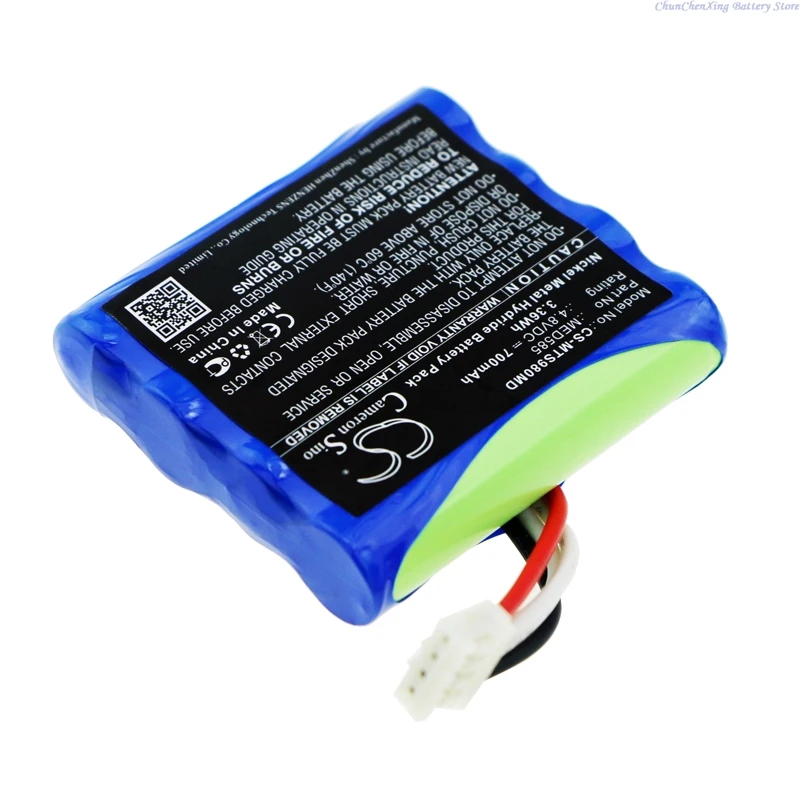 Cameron Sino 4.8V 700mAh replacement Medical Battery MED585,MI1027 for Microtac Infinity SA9800,For ThoughtTech Myotrac Infiniti