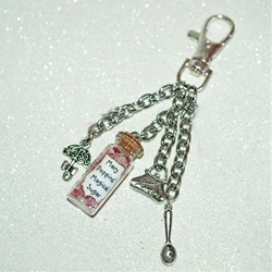 Magical Mary Poppins Purse Charms Handbag Backpack Lanyard Purse Jewelry Keychain