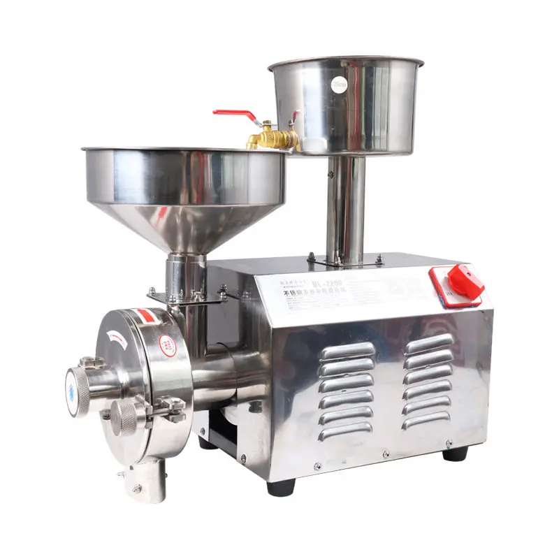 

Commercial wet and dry grain mill electric bean stainless steel