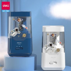 Deli Astronaut Electric Pencil Sharpener Automatic Pencil Sharpeners 3s Quick Sharpenning Back to School Supplies Stationery