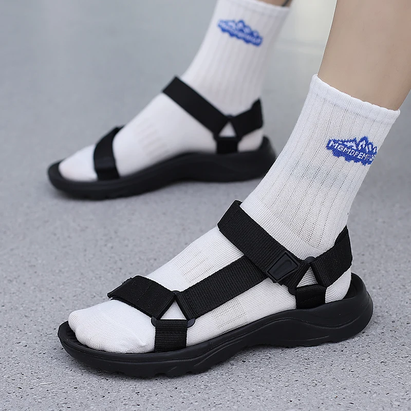 Herren Sandalen Neue Sommer Oberbekleidung Sandalen Strandschuhe – Detail 27