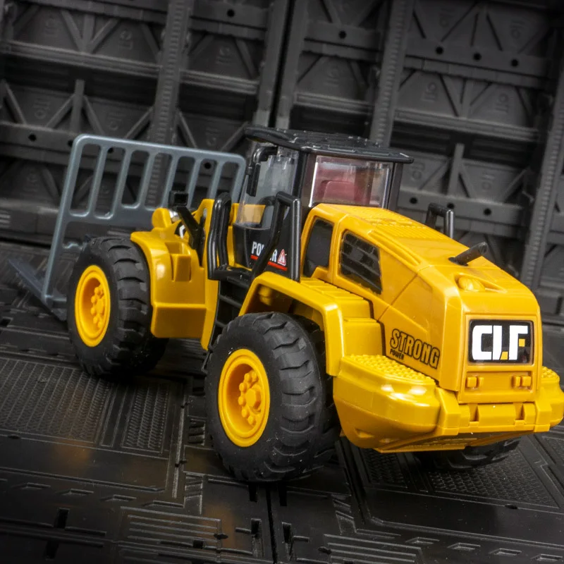 

Simulation engineering forklift model, car ornaments loading forklift, engineering vehicle, children's toys fine workmanship