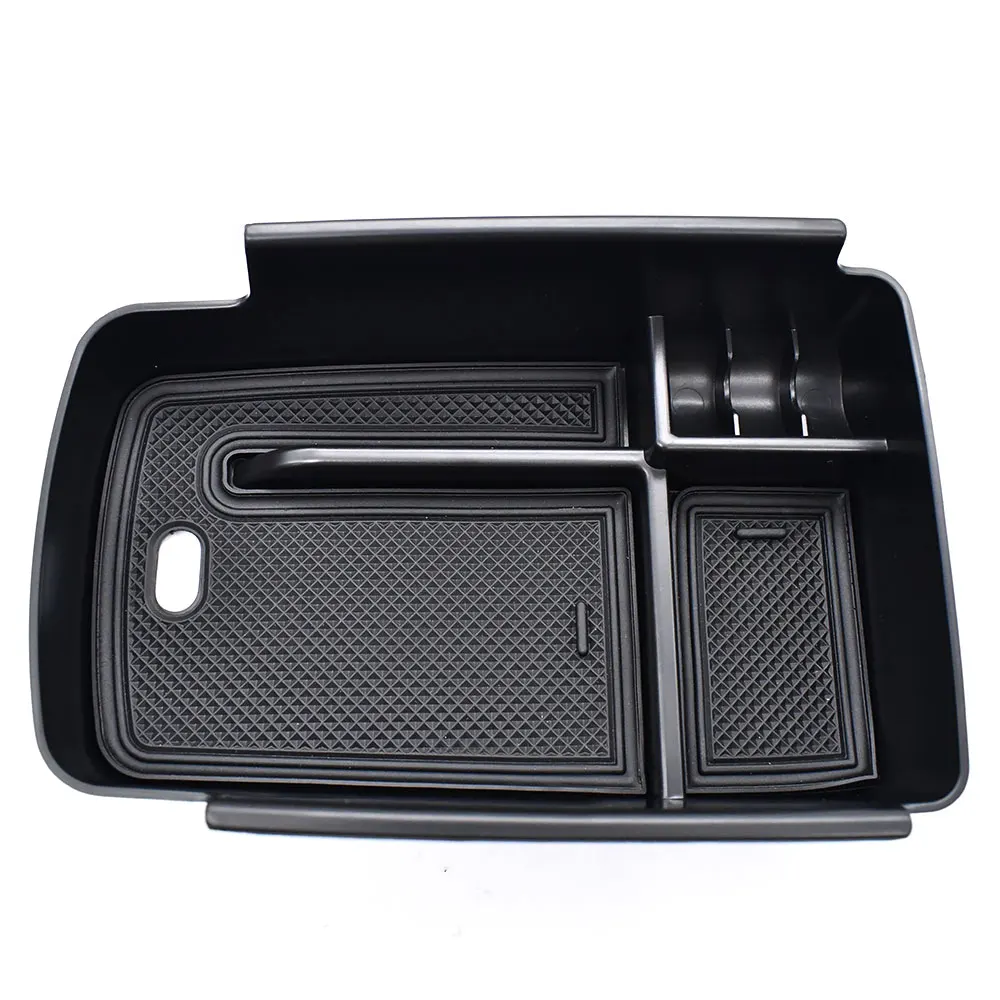 For Chevrolet Trax LS/1RS/LT/2RS/ACTIV 2024 2025 Center Console Armrest Storage Box Tray ABS Black Organizer Tidying Accessories - Image 2