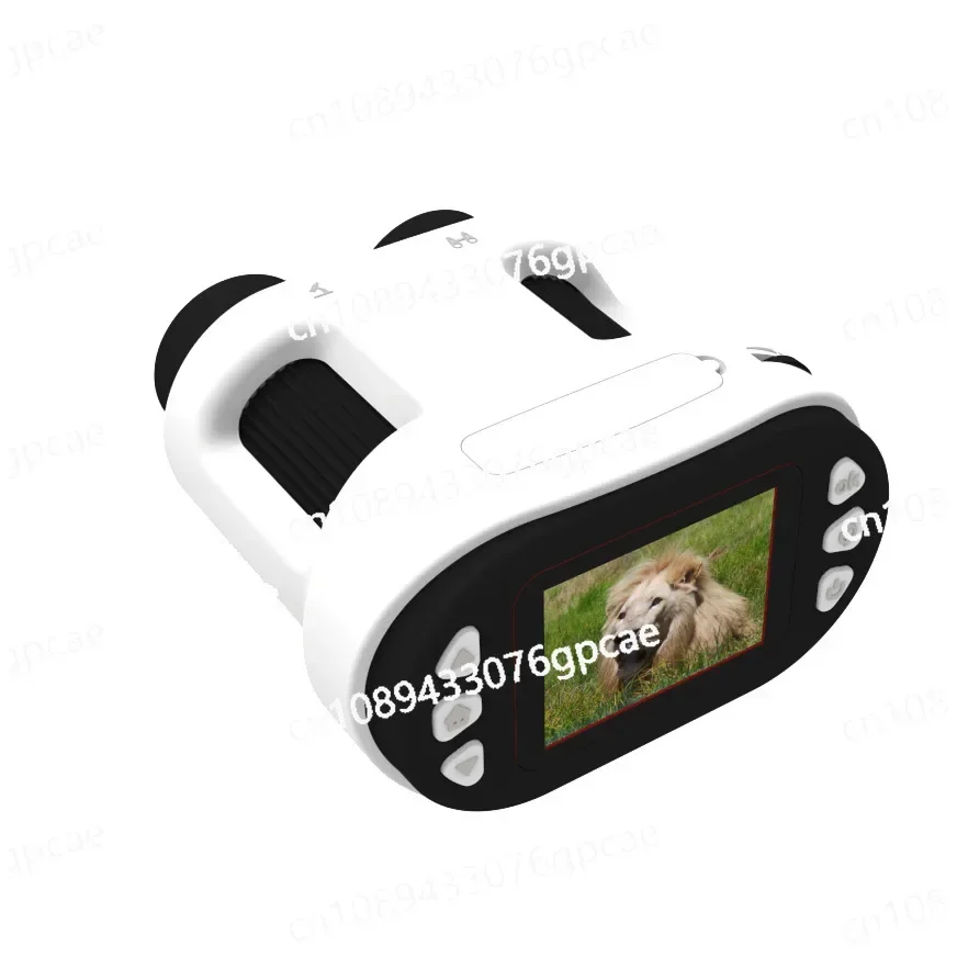 Children's Microscope Electronic Telescope Portable Microscope Handheld Mirror for Junior High School Students